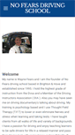 Mobile Screenshot of nofearsdrivingschool.com